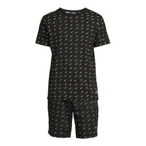 WeSC Men's Graphic T-Shirt & Matching Knit Shorts, 2-Piece Set Large